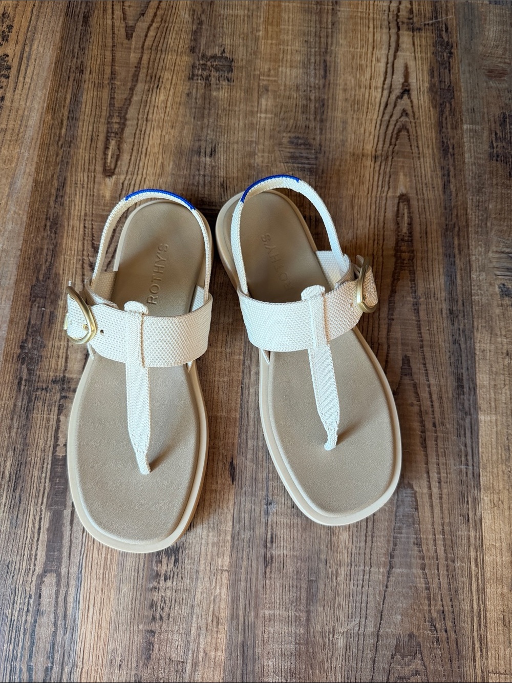 Rothy’s T strap sandals